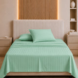 Royal Comfort 1200TC Damask Cotton Blend Sheet Pillowcase Set Silky Luxe