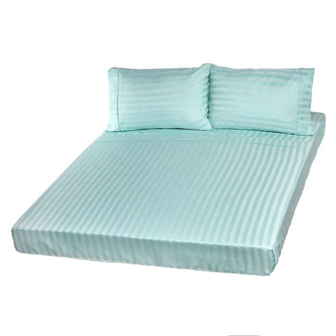 Royal Comfort 1200TC Damask Cotton Blend Sheet Pillowcase Set Silky Luxe