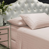 Royal Comfort 1200TC Damask Cotton Blend Sheet Pillowcase Set Silky Luxe