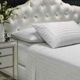 Royal Comfort 1200TC Damask Cotton Blend Sheet Pillowcase Set Silky Luxe