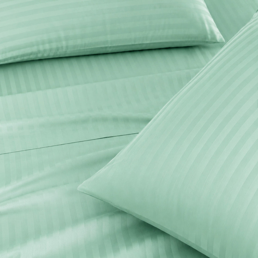 Royal Comfort 1200TC Damask Cotton Blend Sheet Pillowcase Set Silky Luxe