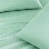 Royal Comfort 1200TC Damask Cotton Blend Sheet Pillowcase Set Silky Luxe
