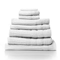 Royal Comfort Eden 600GSM 100% Cotton Luxury Bath Towel Set 8 Piece