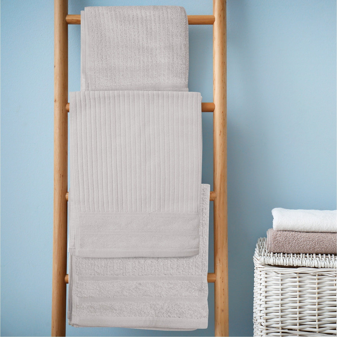 Royal Comfort Eden 600GSM 100% Cotton Luxury Bath Towel Set 8 Piece