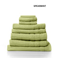 Royal Comfort Eden 600GSM 100% Cotton Luxury Bath Towel Set 8 Piece