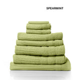 Royal Comfort Eden 600GSM 100% Cotton Luxury Bath Towel Set 8 Piece