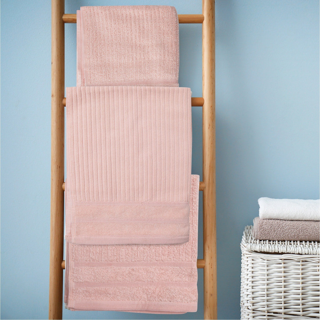 Royal Comfort Eden 600GSM 100% Cotton Luxury Bath Towel Set 8 Piece