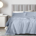 Royal Comfort 1200TC Damask Cotton Blend Sheet Pillowcase Set Silky Luxe