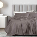 Royal Comfort 1200TC Damask Cotton Blend Sheet Set Ultra Soft Silky Luxe Bedding