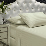 Royal Comfort 1200TC Damask Cotton Blend Sheet Pillowcase Set Silky Luxe