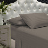 Royal Comfort 1200TC Damask Cotton Blend Sheet Pillowcase Set Silky Luxe