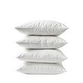 Royal Comfort 1000GSM Duck Feather Down Pillow Hotel Quality 4 Pack