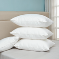Royal Comfort 1000GSM Duck Feather Down Pillow Hotel Quality 4 Pack