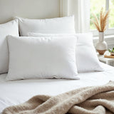 Royal Comfort 500GSM Duck Feather Down Quilt and Pillows 2 Pack Combo