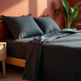 Royal Comfort 1000TC Bamboo Cotton Sheet and Quilt Cover Complete Set