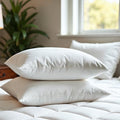 Royal Comfort 1800GSM Duck Topper and 1000GSM Duck Pillows 2 Pack Bundle