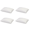 4 x Royal Comfort Luxury Bamboo Blend Gusset Pillows 4cm Gusset Support