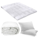 Royal Comfort Bedding Essentials Quilt Topper and 2 Pillows Complete Set