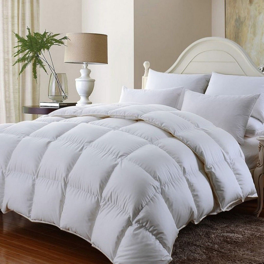 Royal Comfort Bedding Essentials Quilt Topper and 2 Pillows Complete Set