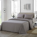 Royal Comfort 1200TC Sheet Set and 2 Air Mesh Pillows Bedding Bundle