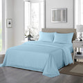 Royal Comfort 1200TC Sheet Set and 2 Air Mesh Pillows Bedding Bundle