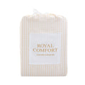 Royal Comfort Linen Bedding Set Linen Blend 4 Pce Sheet Set And Quilt Cover Set