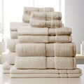 Royal Comfort Towel Set 16 Piece 100% Cotton Zero Twist Luxury Plush