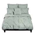 Royal Comfort Value Combo 7-Pc Comforter Set + Twin Pillows King Size
