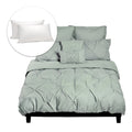 Royal Comfort Value Combo 7-Pc Comforter Set + Twin Pillows King Size