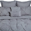 Royal Comfort Value Combo 7-Pc Comforter Set + Twin Pillows King Size