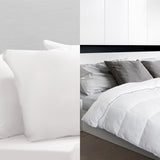 Royal Comfort 250GSM Bamboo Blend Quilt and 1100GSM Hotel Pillow Bedding Set