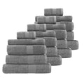 Royal Comfort 450GSM Cotton Bamboo Towel Bundle Set Luxuriously Absorbent