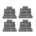 Royal Comfort 450GSM Cotton Bamboo Towel Bundle Set Luxuriously Absorbent