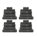 Royal Comfort 450GSM Cotton Bamboo Towel Bundle Set Luxuriously Absorbent