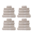 Royal Comfort 450GSM Cotton Bamboo Towel Bundle Set Luxuriously Absorbent