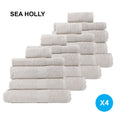 Royal Comfort 450GSM Cotton Bamboo Towel Bundle Set Luxuriously Absorbent