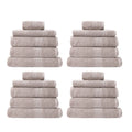 Royal Comfort 450GSM Cotton Bamboo Towel Bundle Set Luxuriously Absorbent