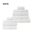 Royal Comfort 450GSM Cotton Bamboo Towel Bundle Set Luxuriously Absorbent