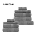 Royal Comfort 450GSM Cotton Bamboo Towel Bundle Set Luxuriously Absorbent