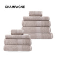 Royal Comfort 450GSM Cotton Bamboo Towel Bundle Set Luxuriously Absorbent