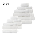 Royal Comfort 450GSM Cotton Bamboo Towel Bundle Set Luxuriously Absorbent