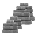 Royal Comfort 450GSM Cotton Bamboo Towel Bundle Set Luxuriously Absorbent