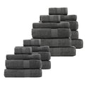 Royal Comfort 450GSM Cotton Bamboo Towel Bundle Set Luxuriously Absorbent