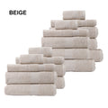 Royal Comfort 450GSM Cotton Bamboo Towel Bundle Set Luxuriously Absorbent