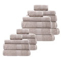 Royal Comfort 450GSM Cotton Bamboo Towel Bundle Set Luxuriously Absorbent