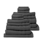 Royal Comfort Cotton Eden Towel Set 600GSM Luxuriously Soft Absorbent