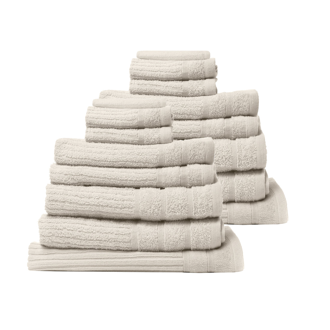 Royal Comfort Cotton Eden Towel Set 600GSM Luxuriously Soft Absorbent